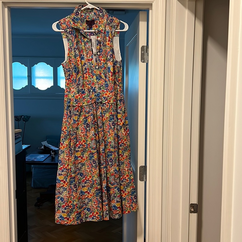 J Crew Floral dress with tags